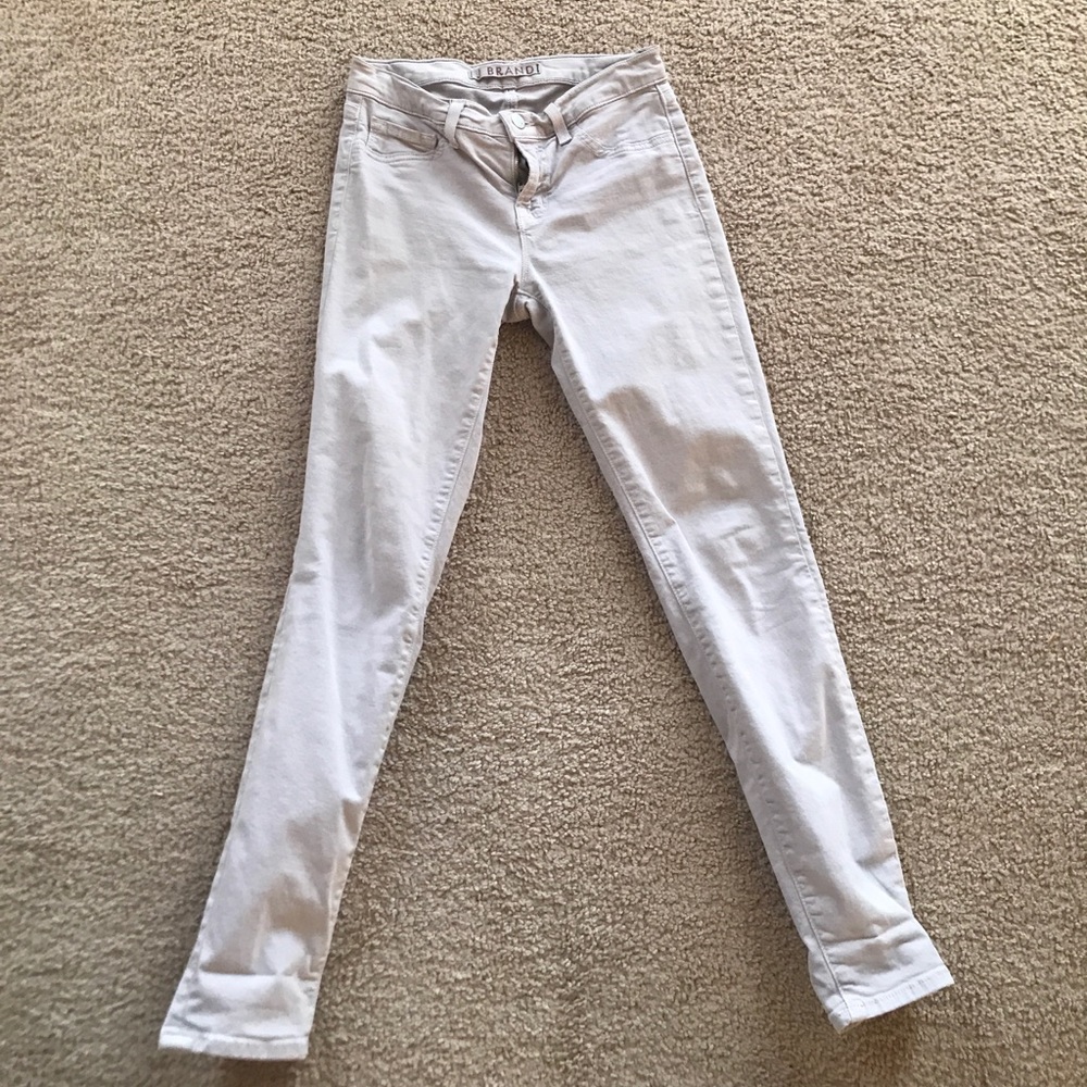 J Brand French Gray Capris Size 25